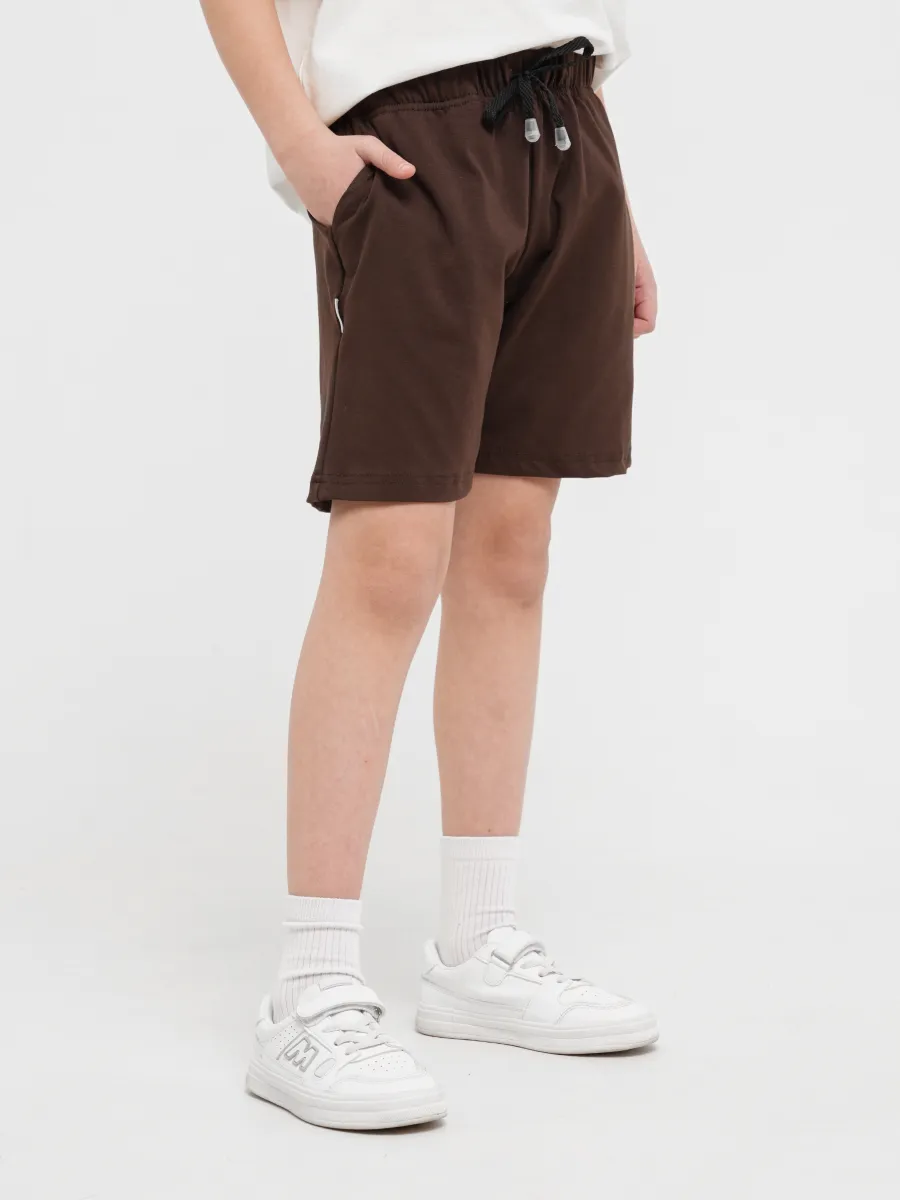 Шорты 3 шт Супер Пупс 3пр/шорты/хаки/шоколад/коричневый - фото 21