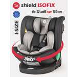 Автокресло Tomix Shield Isofix 0+/1/2/3 (0-36 кг) черный