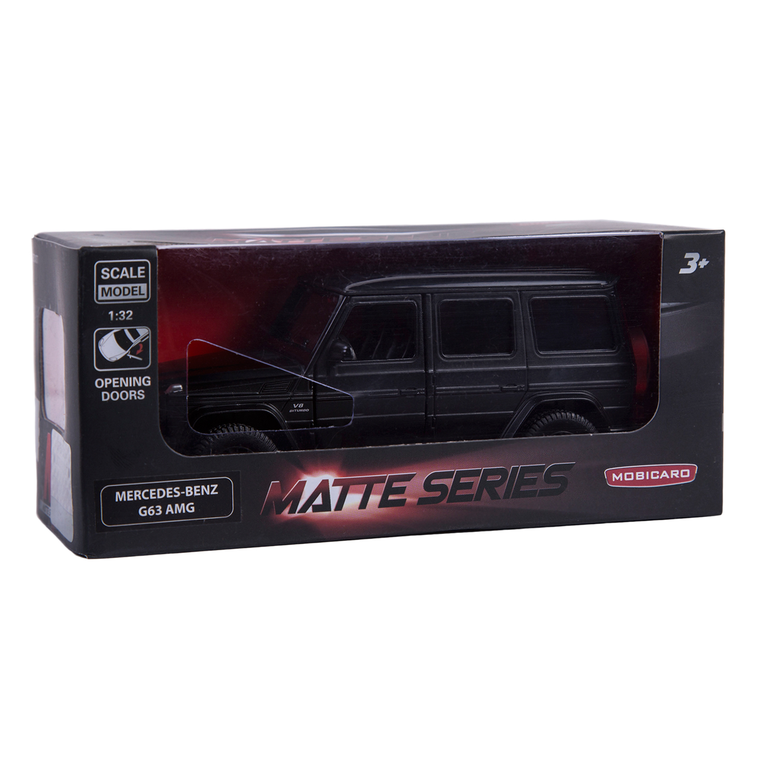 Автомобиль Mobicaro Mercedes G63  Карбон 1:32 544991M - фото 3