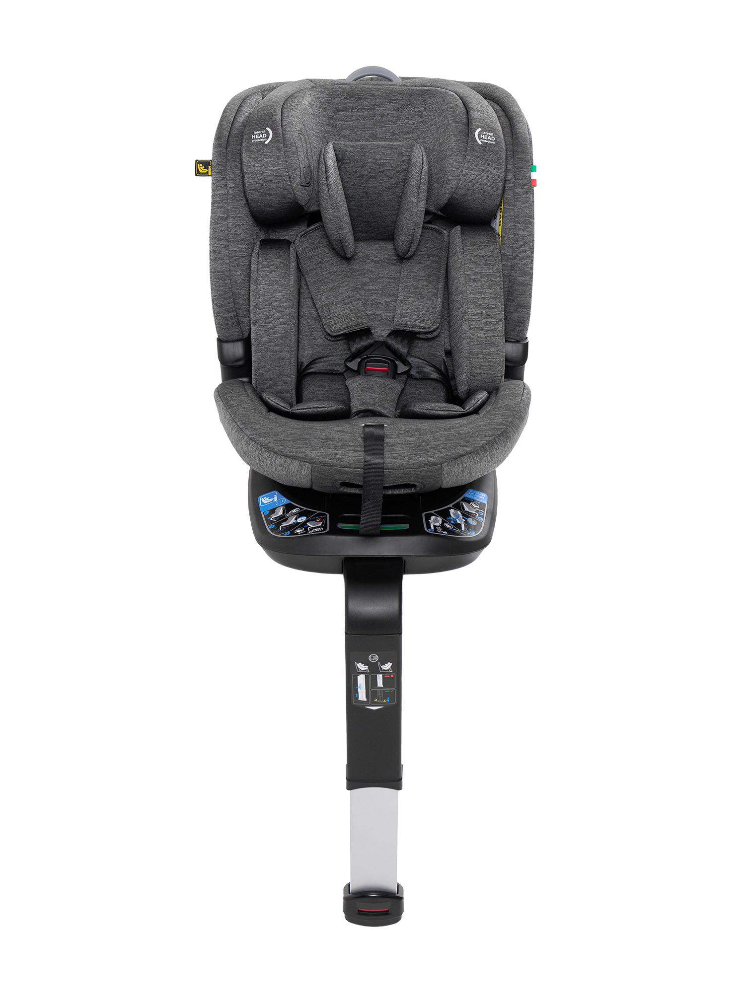 Автокресло Sweet Baby Voyager P12 Pro Grey Isofix 0+/1/2/3 (0-36 кг) серый - фото 20