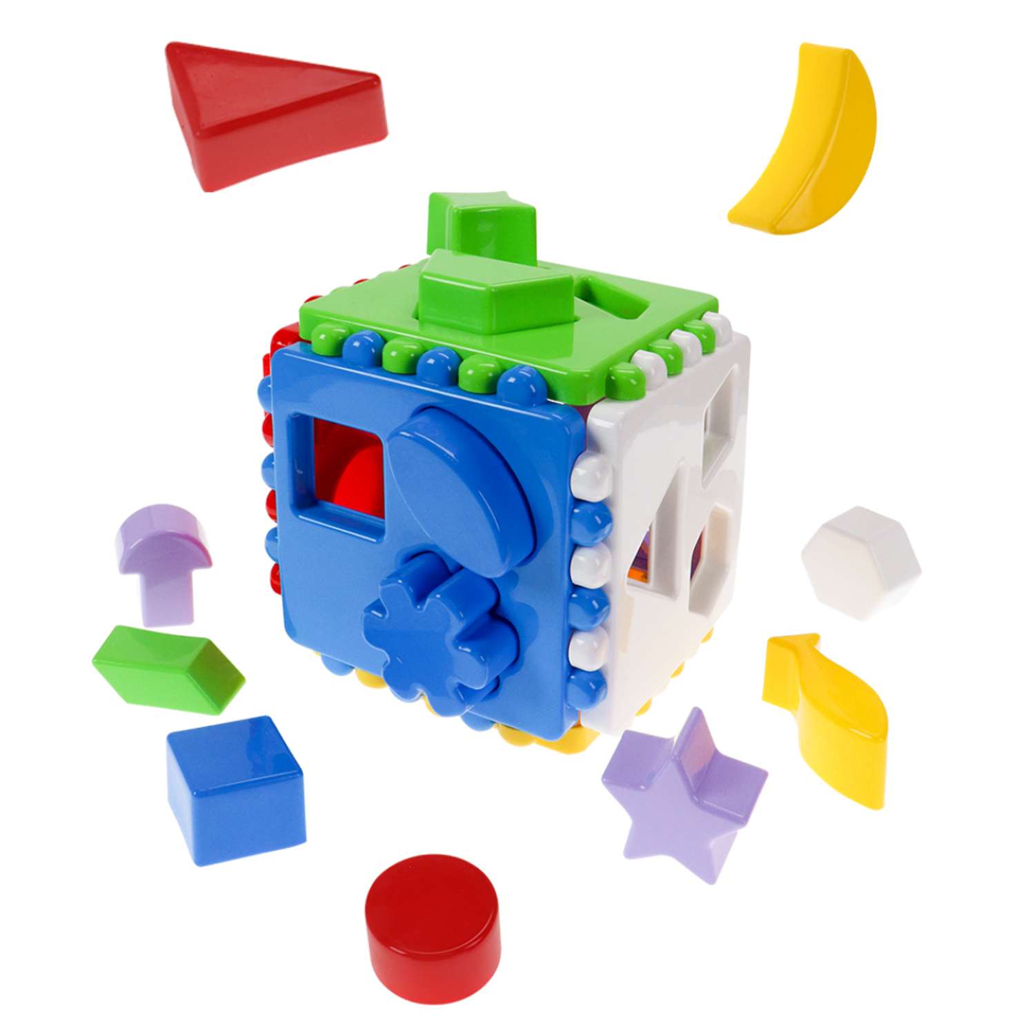 Игрушка Рыжий кот кубики - фото 2