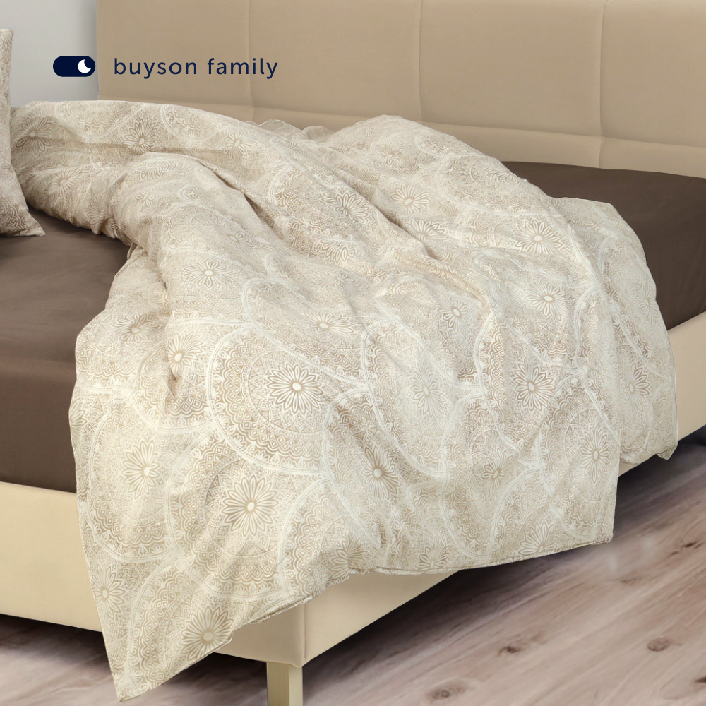 Комплект постельного белья buyson Shine двуспальный 4 предм. - фото 8