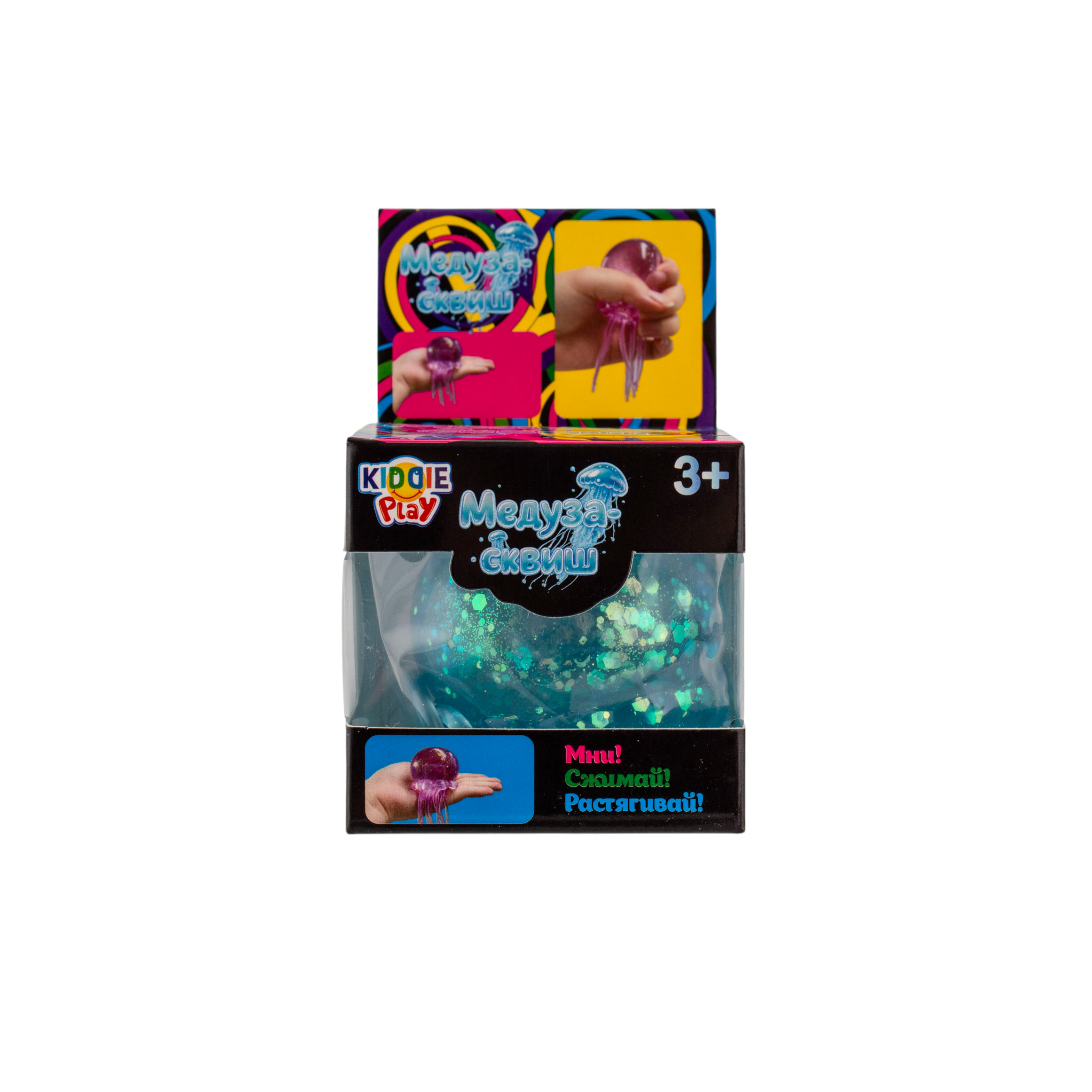 Игрушка-антистресс KiddiePlay сквиш Кубик льда в ассортименте - фото 6