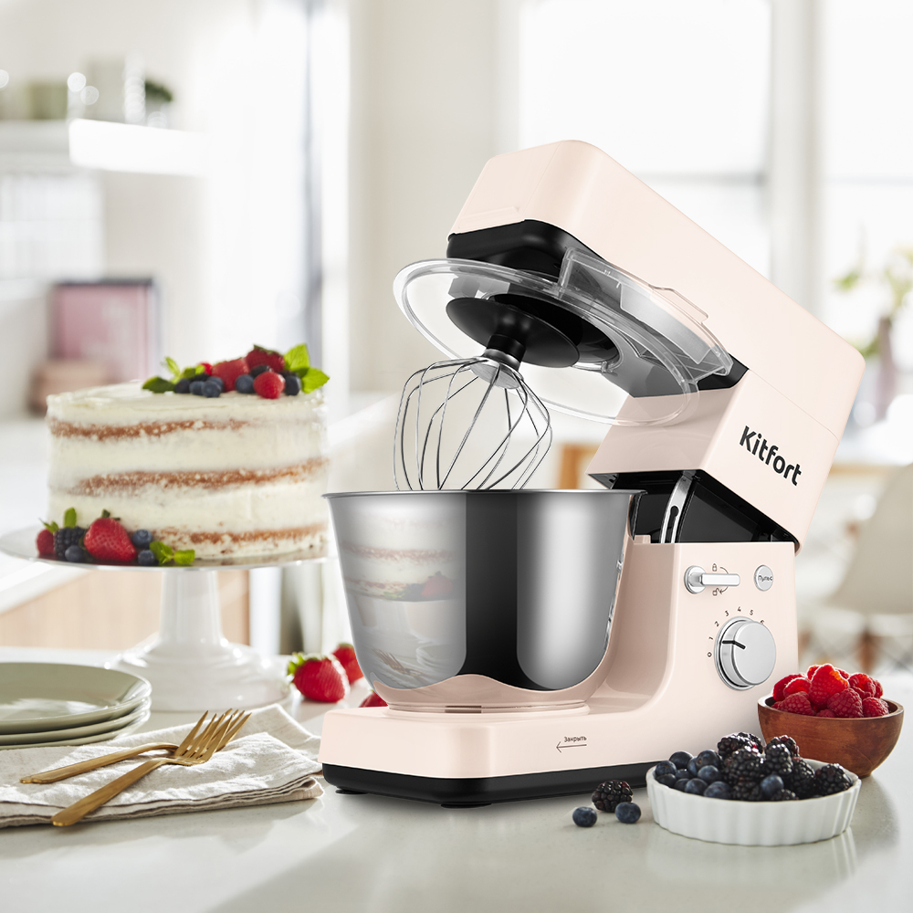 Планетарный миксер "4 в 1" KITFORT КТ-3419-1 - фото 10