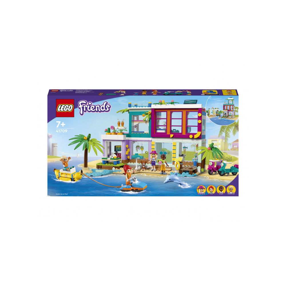 Конструктор LEGO Friends Пляжный дом для отдыха 41709 - фото 1