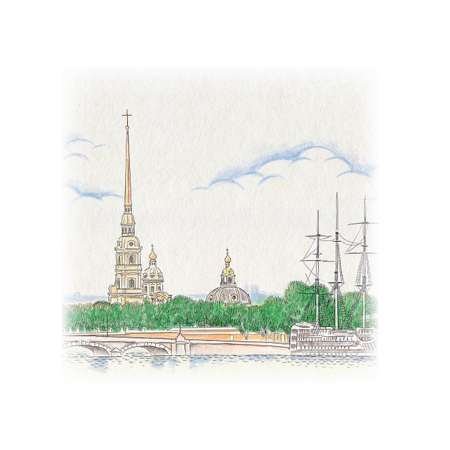 Книга Эксмо Пушкин и соседи (с иллюстрациями; Лето, книга 3)