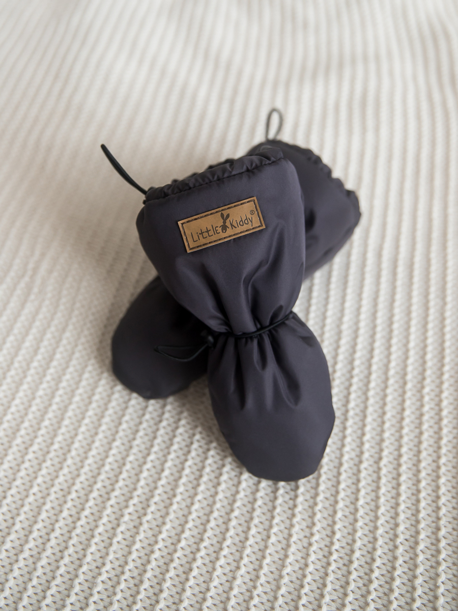 Варежки Little Kiddy varegkiтемно-серый - фото 1