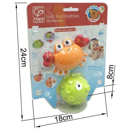 Игрушка Hape Рыбка и краб