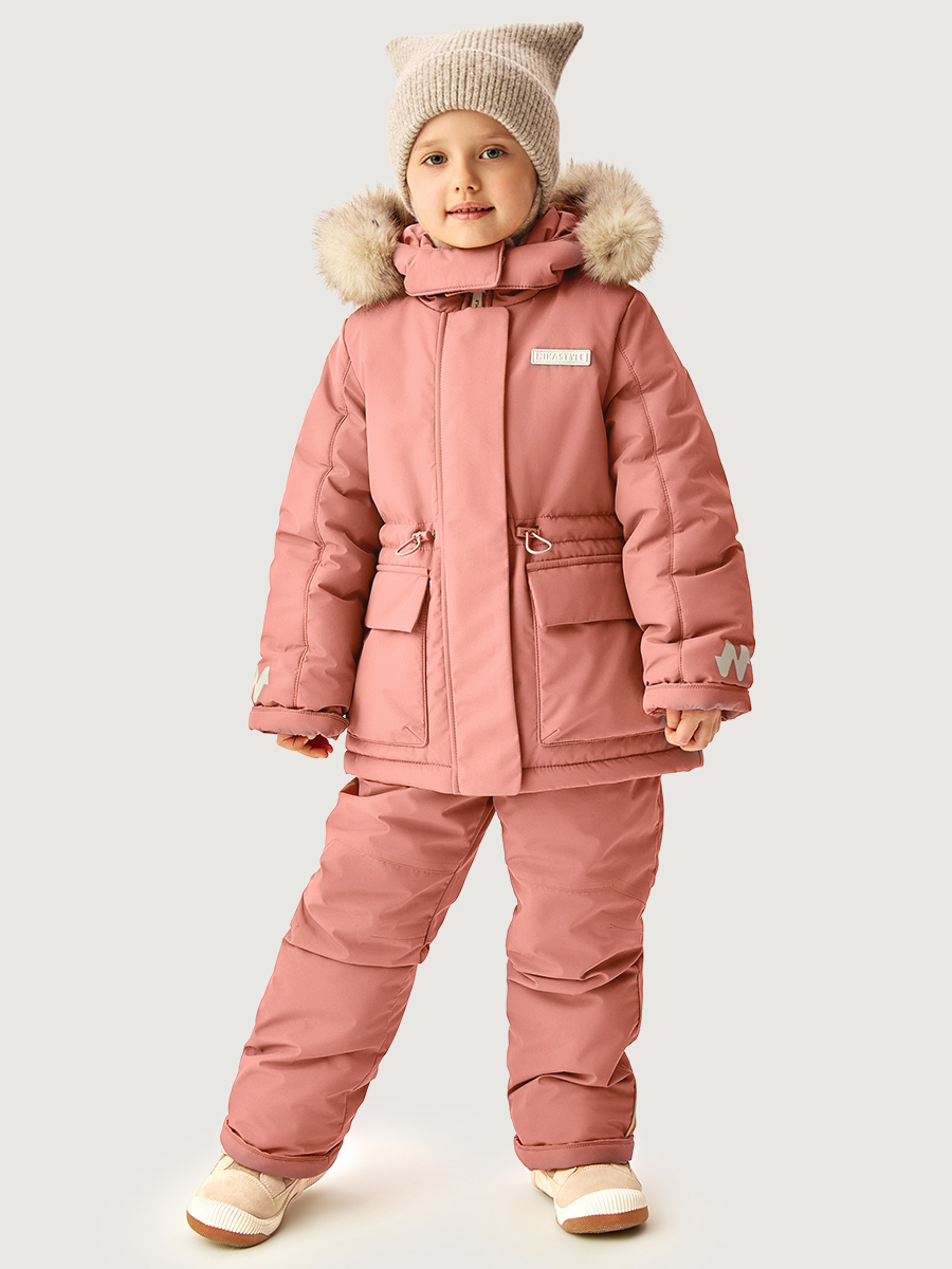 Костюм NIKASTYLE 7з3026 сухая роза - фото 1