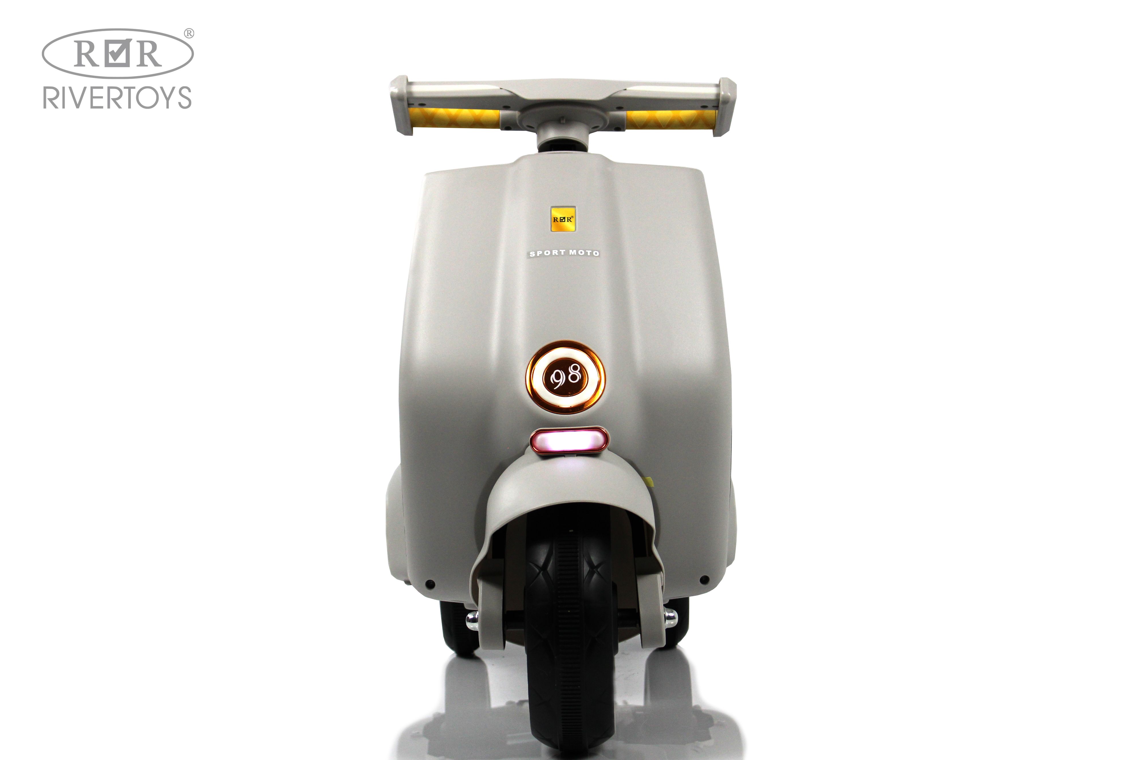 Электромобиль RIVERTOYS K444PX-GRAY - фото 16