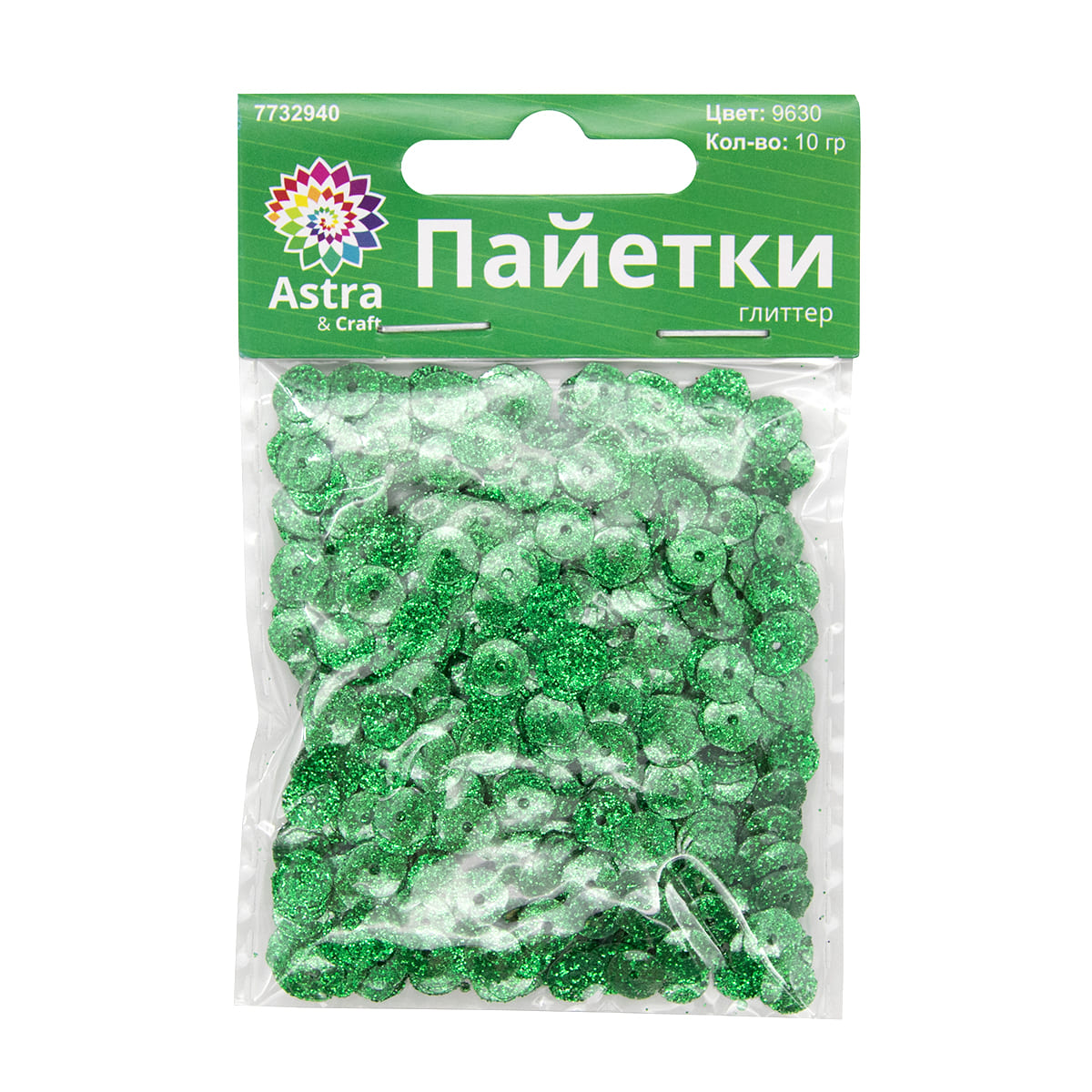 Набор для творчества Astra Craft бисер Пайетки - фото 4