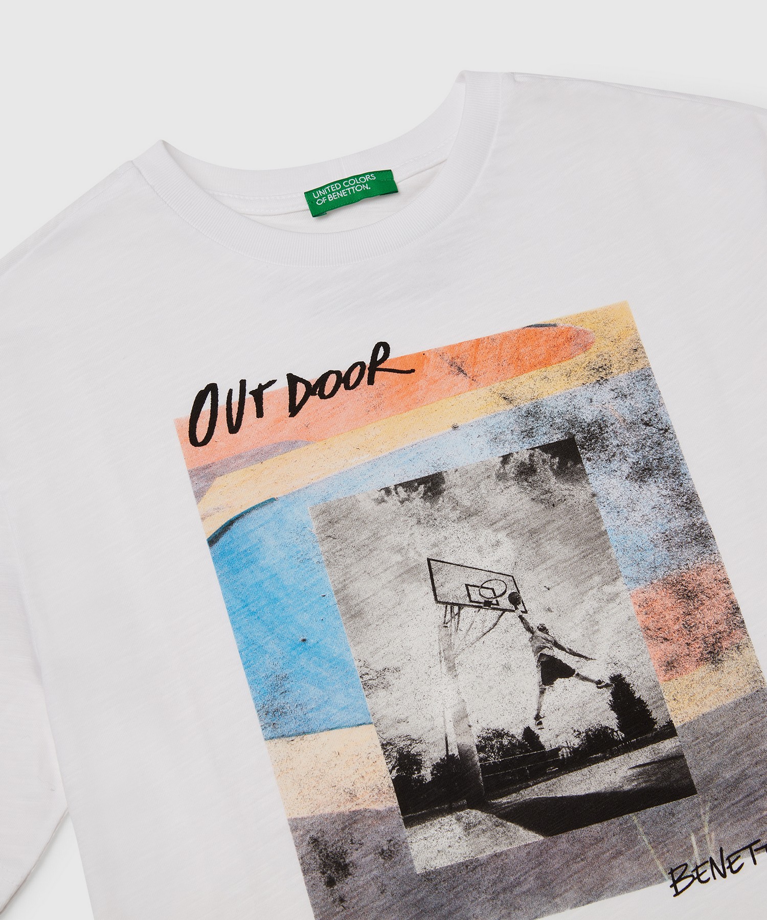 Футболка United Colors of Benetton 25P_3SLUC10P8_101 - фото 3