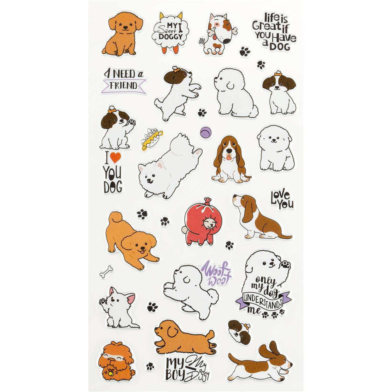 Наклейки Meshu Best friend 10 шт. - фото 3