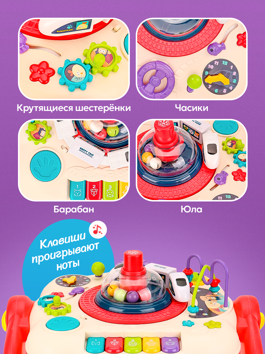 Игрушка Рыжий кот развивающий центр - фото 5