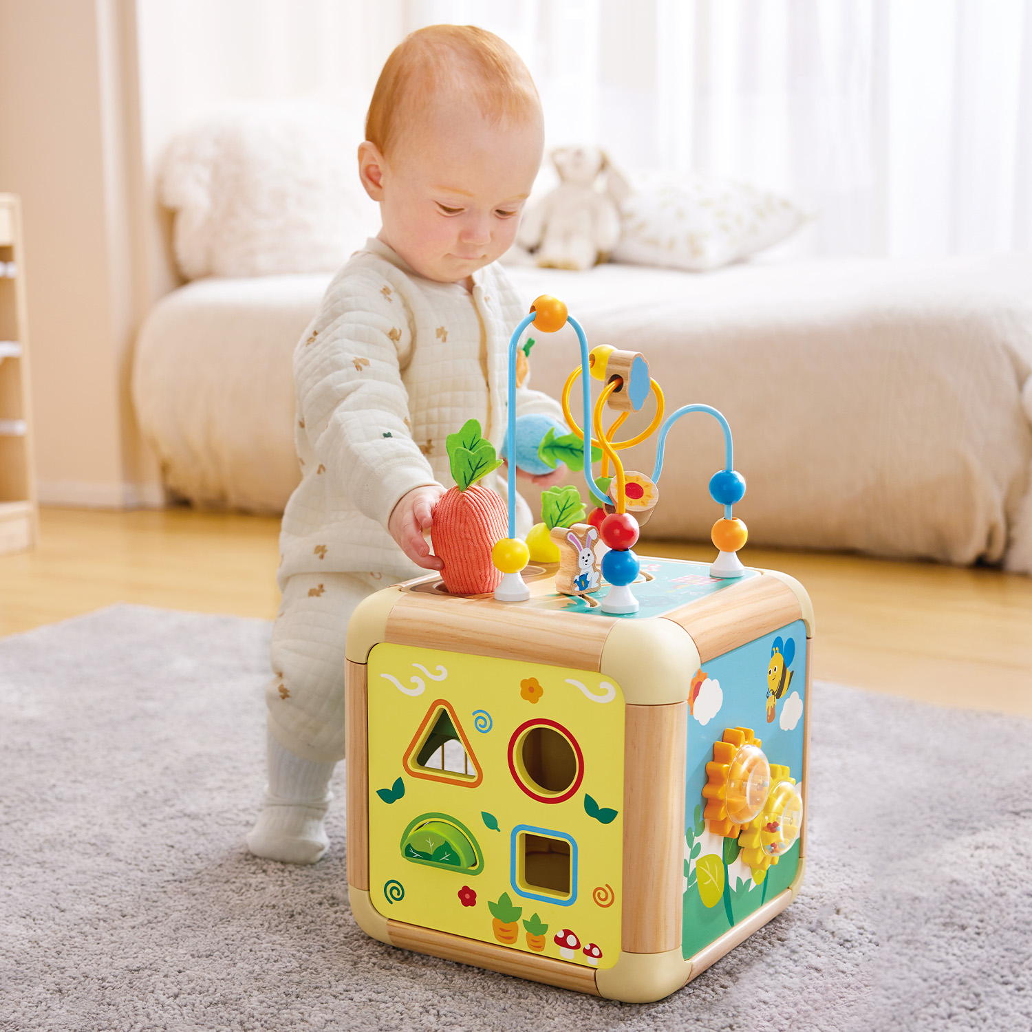 Игрушка Hape бизиборд - фото 13
