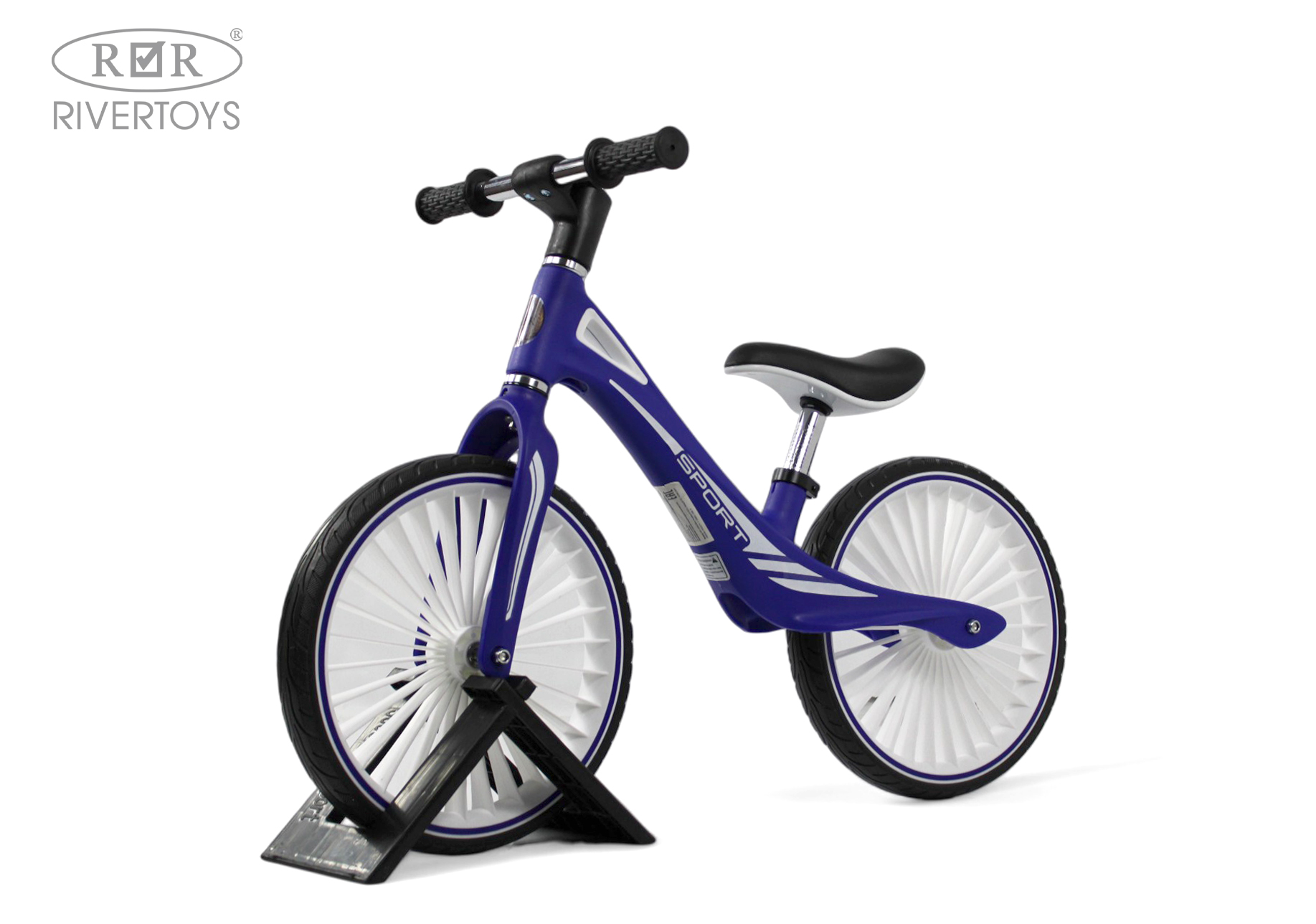 Двухколесный беговел RIVERTOYS 14 дюймов - фото 2