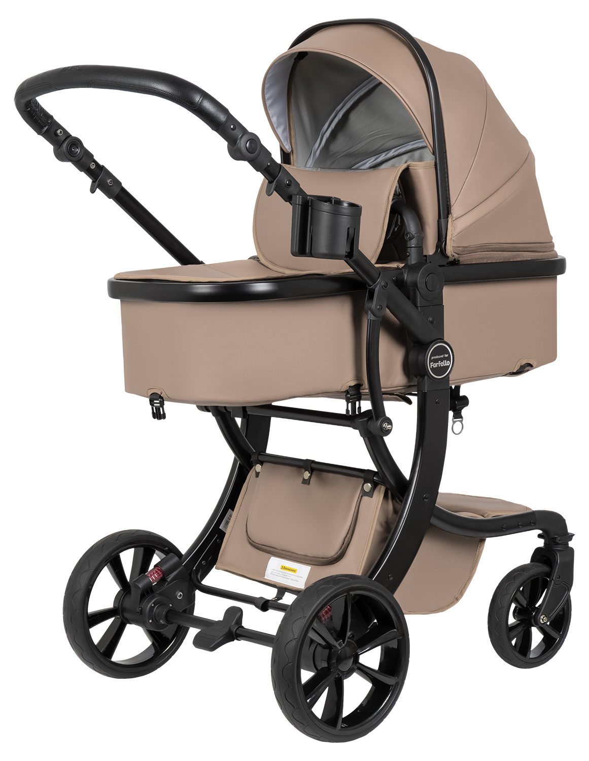 Коляска трансформер Aimile Adventurer коричневый - фото 19