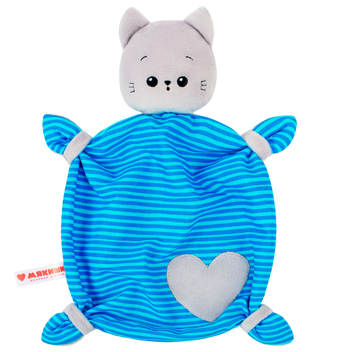Игрушка мягкая Мякиши котик - фото 10