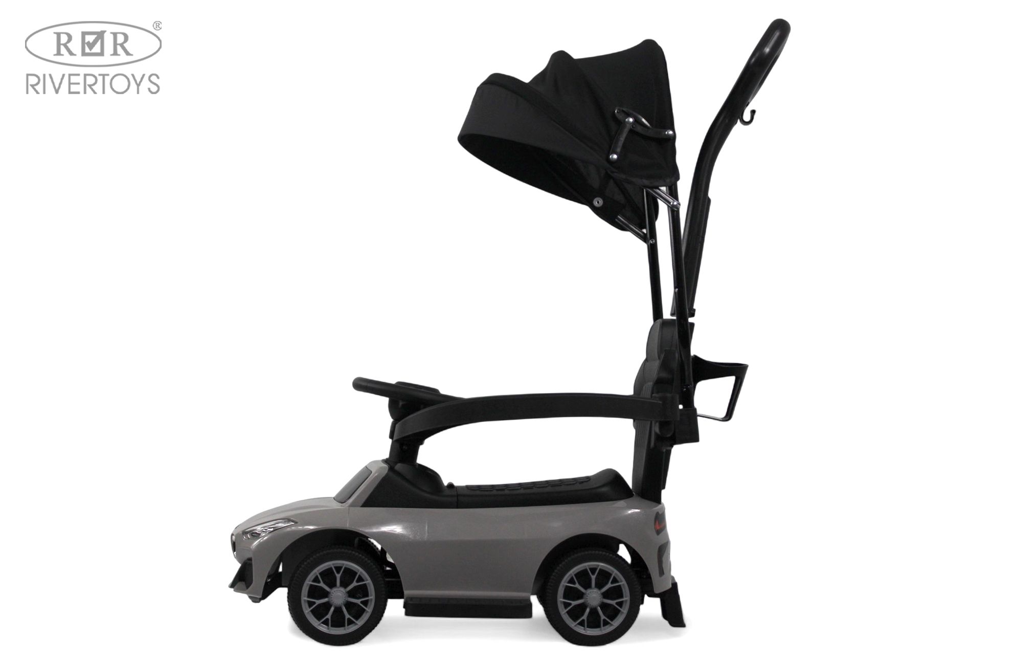 Каталка RIVERTOYS Z005ZZ-B-GREY серый - фото 12