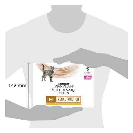 Корм для кошек Purina Pro Plan Veterinary diets NF при патологии почек курица пауч 85г