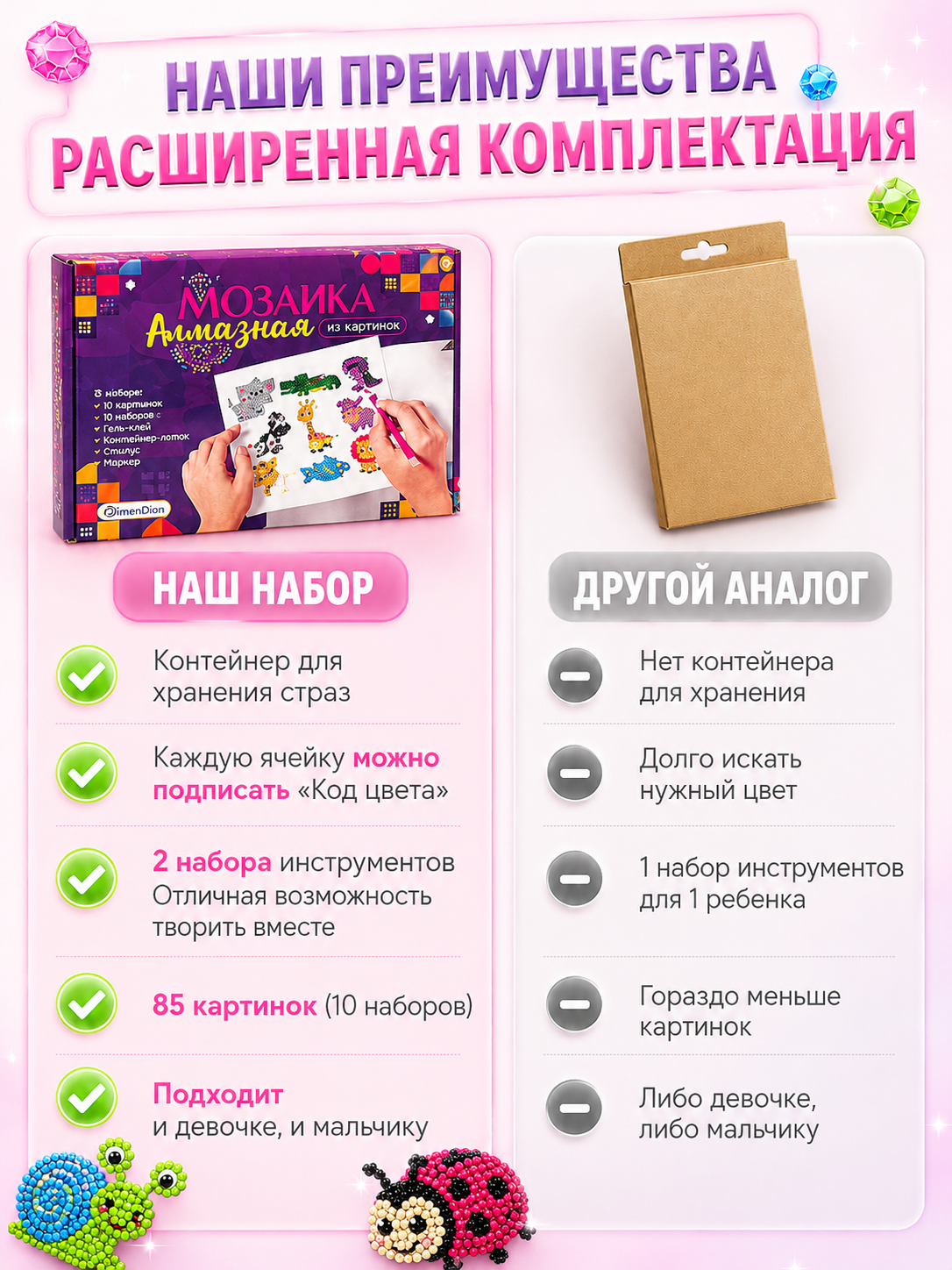 Алмазная мозаика LampStory Алмазная мозаика - фото 8