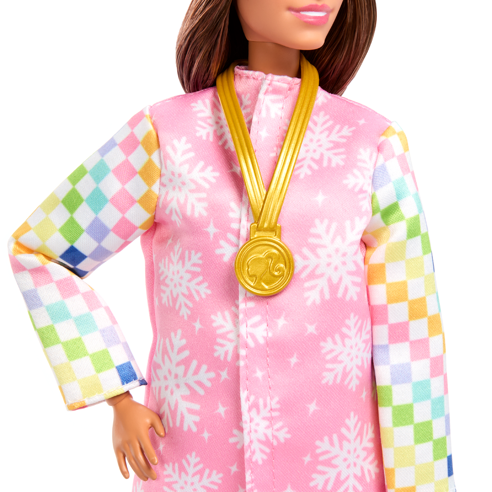 Кукла модельная Barbie Сноубордистка JKF78 JKF78 - фото 9