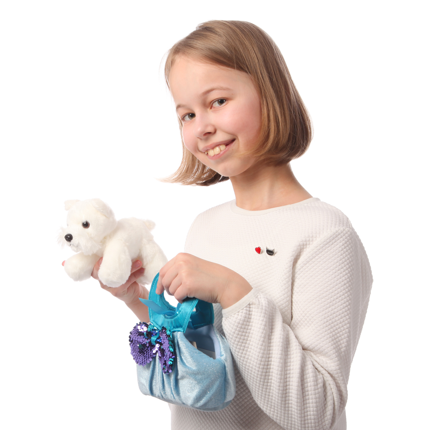 Игрушка мягкая Aurora собачка - фото 7