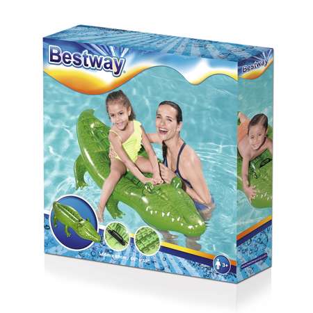 Игрушка надувная Bestway для катания верхом Крокодил 41010