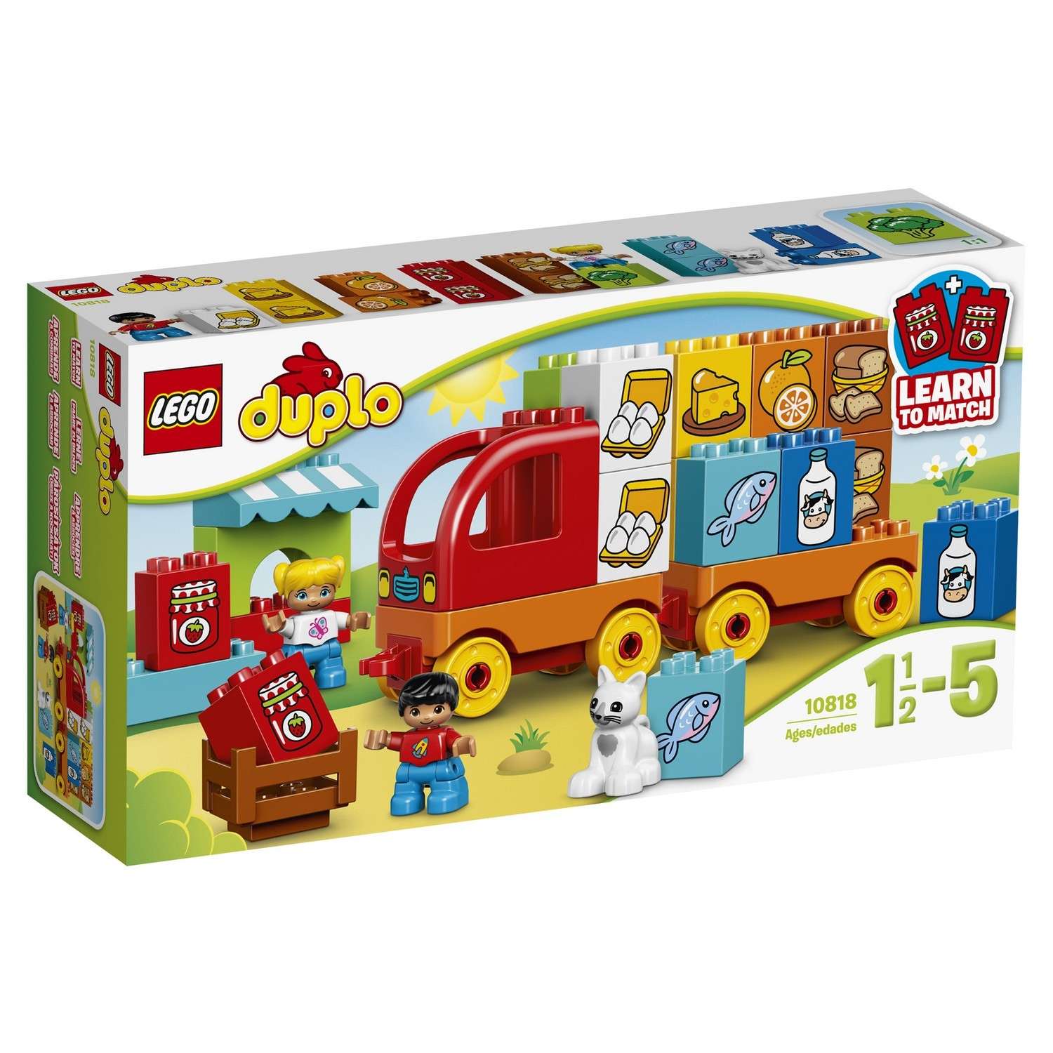 Конструктор LEGO DUPLO Мой первый грузовик блочный - фото 2