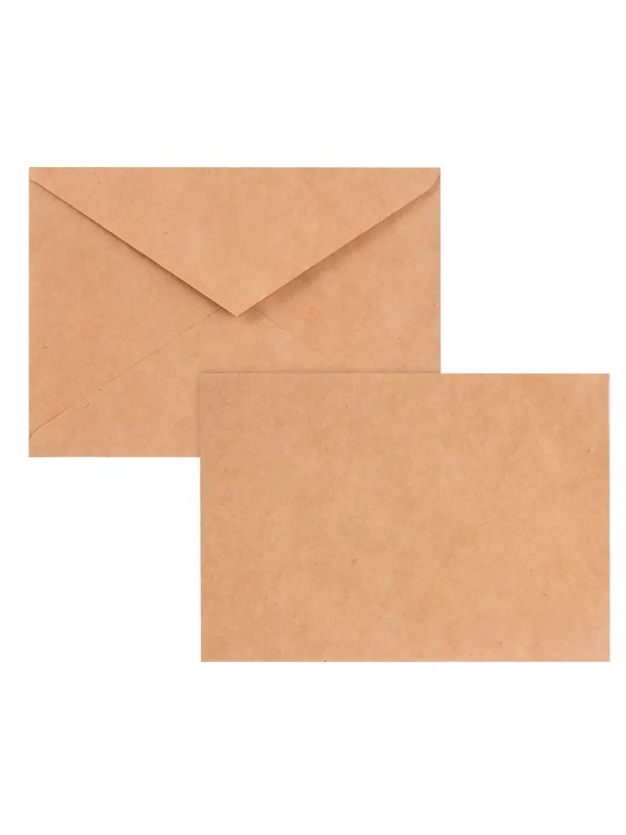 Конверты бумажные AXLER крафтовые набор 50 шт почтовые - фото 3