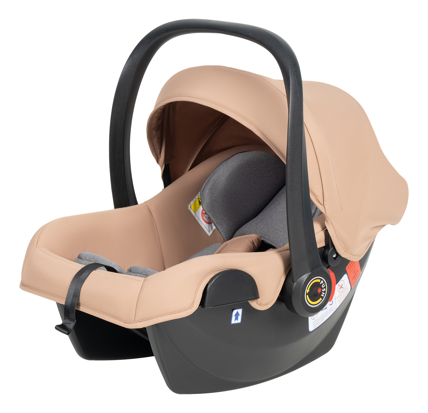 Коляска 3в1 Farfello Camille бежевый - фото 24