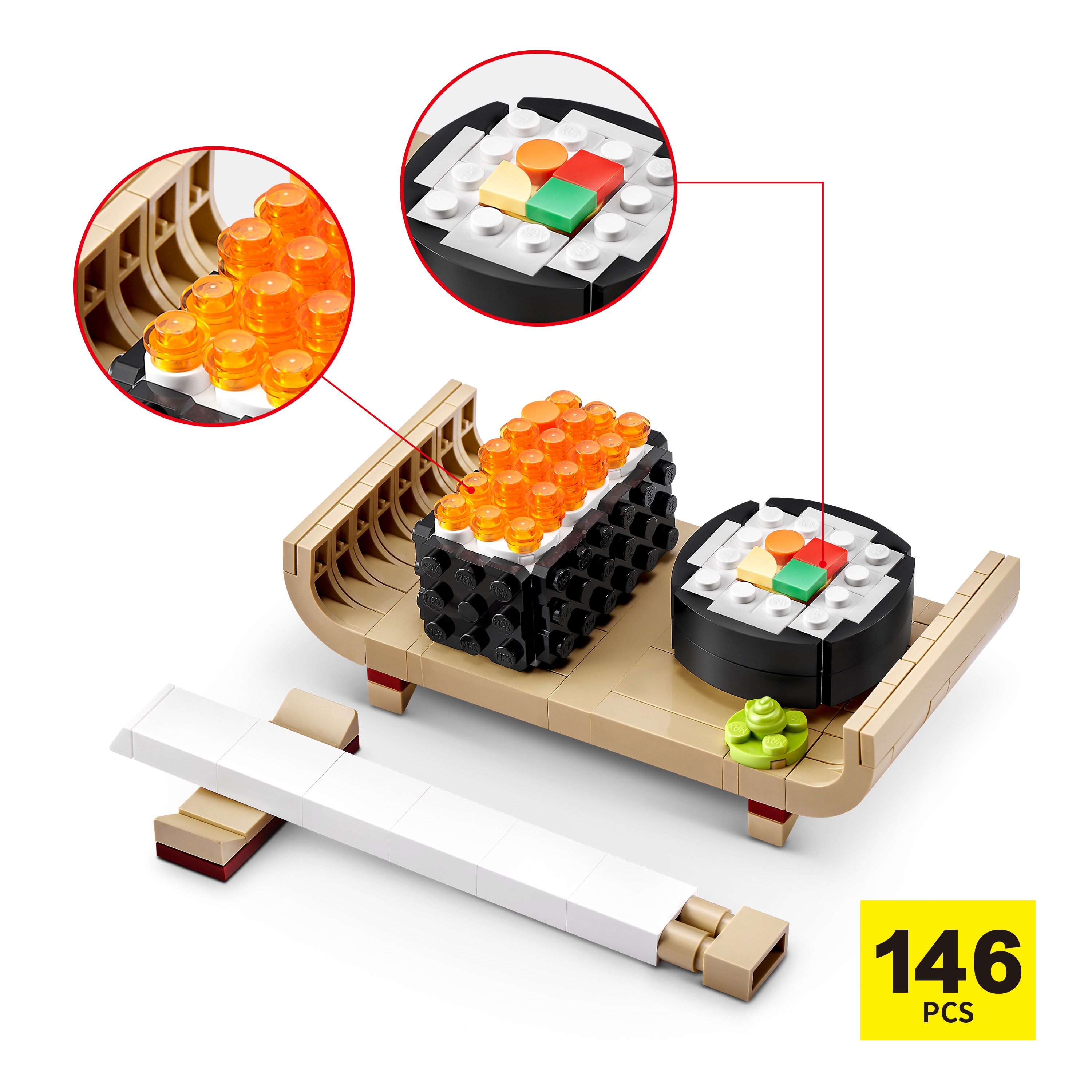 Конструктор Zuru Max Max Sushi Серия 1 - фото 7