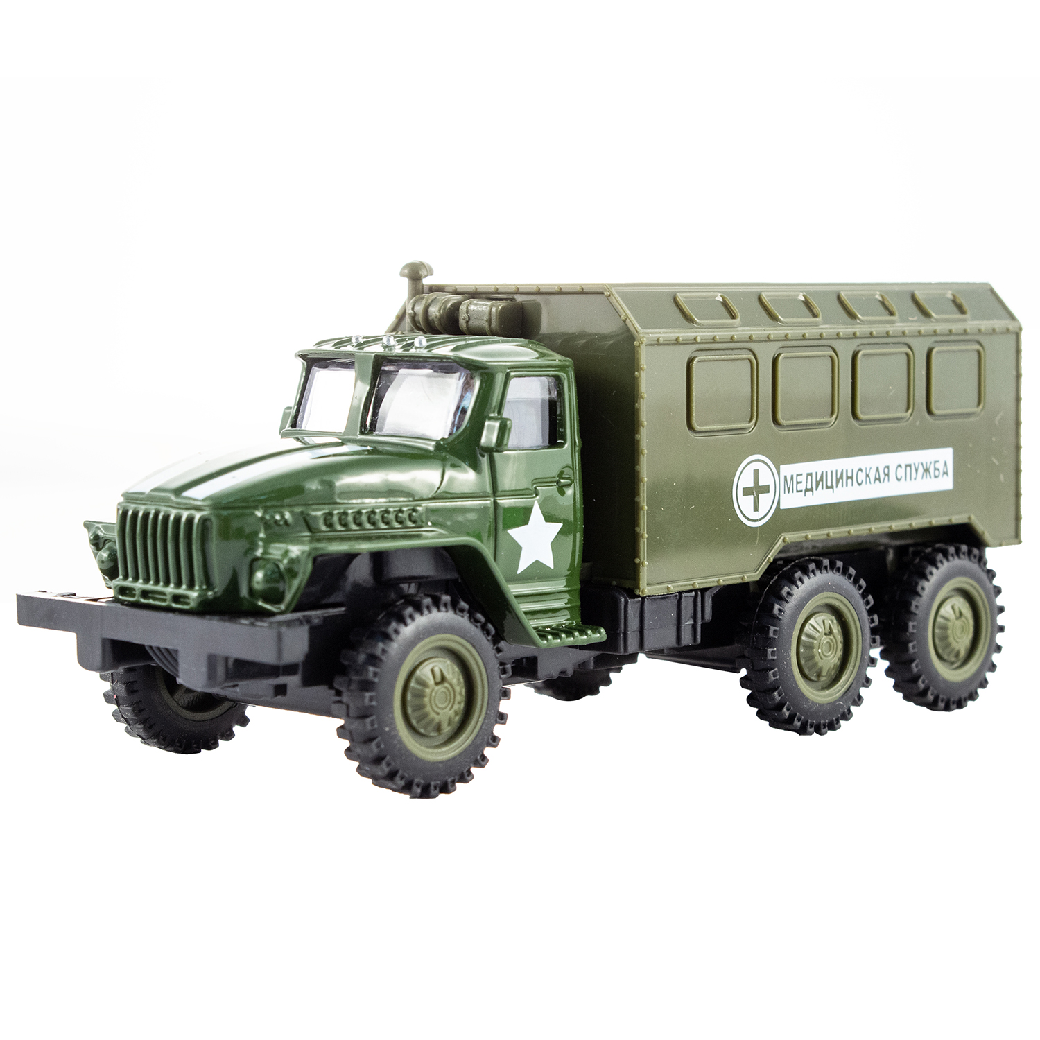Скорая помощь KiddieDrive Военная техника 1501190_3 - фото 1