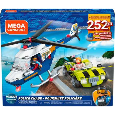 Конструктор Mega Construx Полицейская погоня блочный