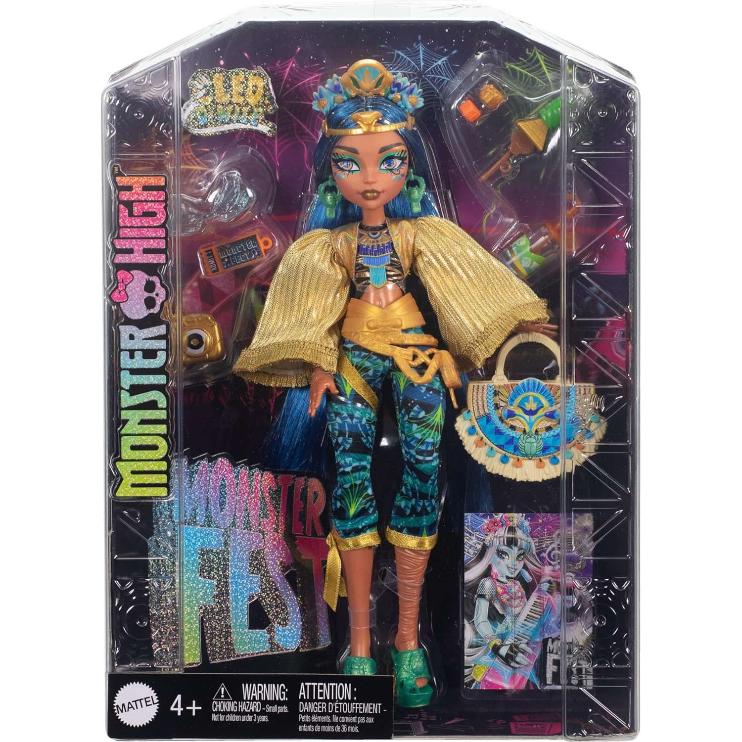 Кукла модельная Monster High Клео HXH81 - фото 6