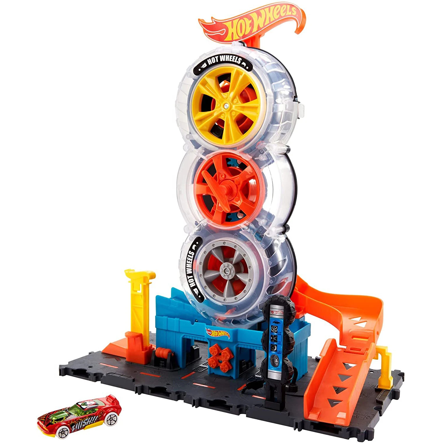 Парковка Hot Wheels Шиномонтажная мастерская HDP02 - фото 1
