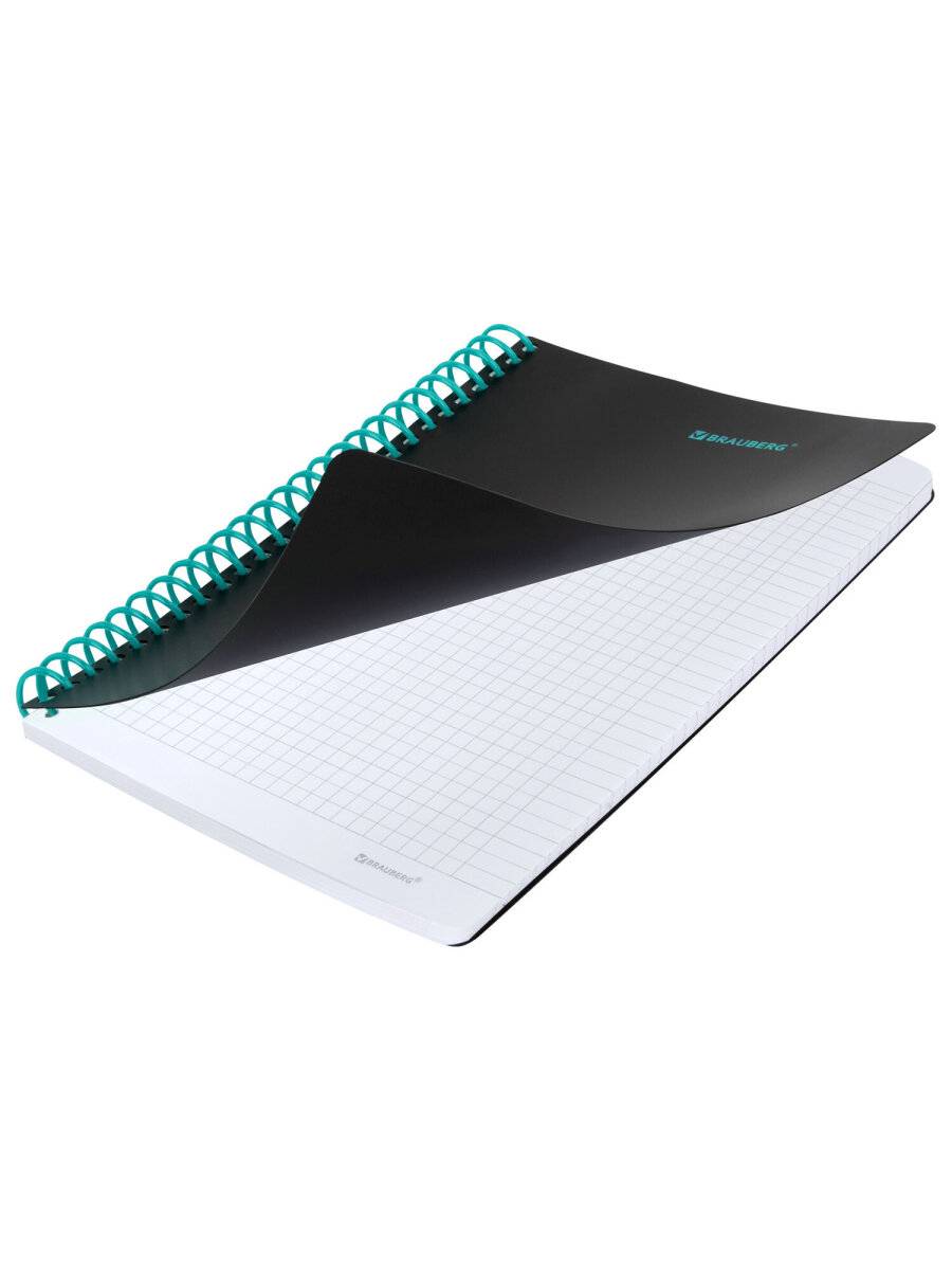 Общая тетрадь Brauberg клетка 80 лист. - фото 3