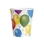 Бумажные стаканы VIP Шары 250мл 6шт