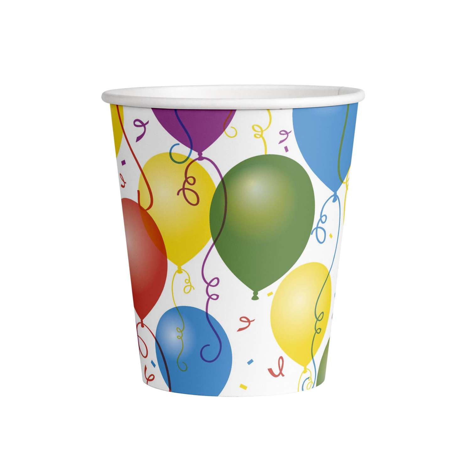 Бумажные стаканы VIP Шары 250мл 6шт - фото 1