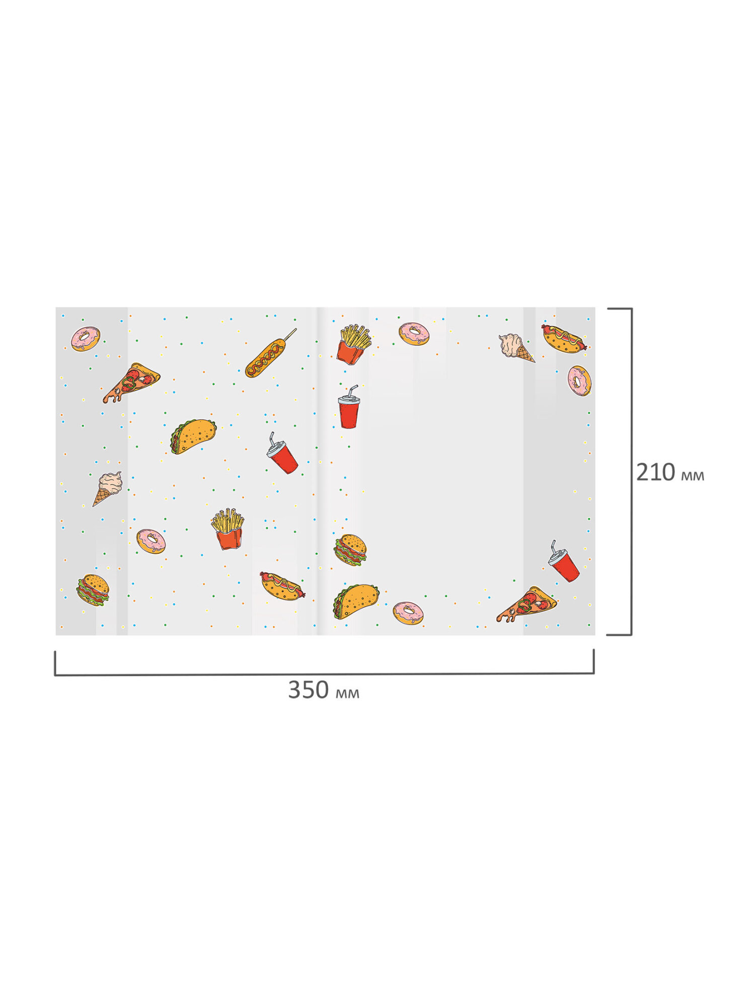 Обложка Funster 21 x 35 см 10 шт. - фото 14