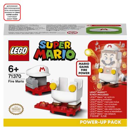 Конструктор LEGO Super Mario Марио-пожарный блочный