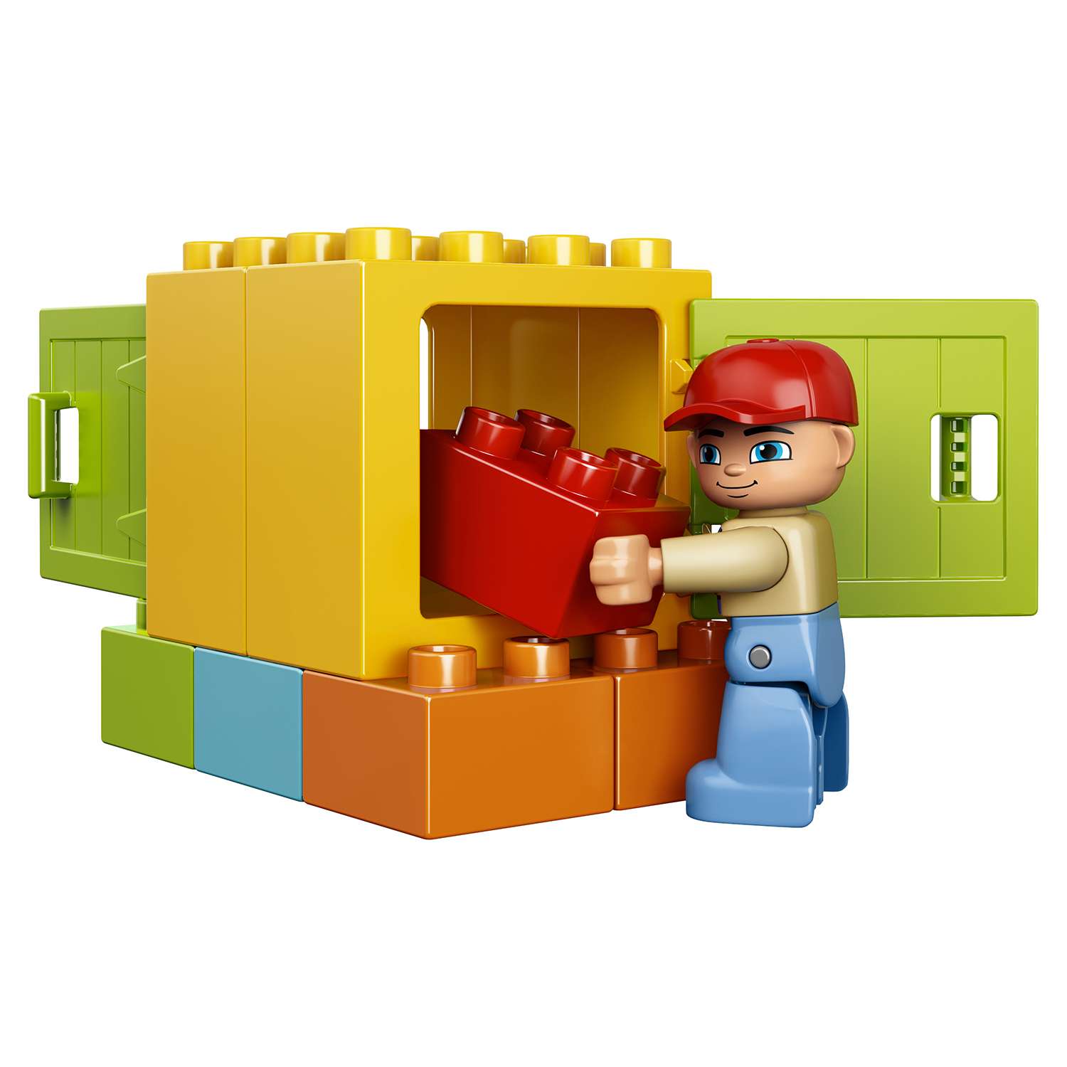 Конструктор LEGO DUPLO Желтый грузовик блочный - фото 9