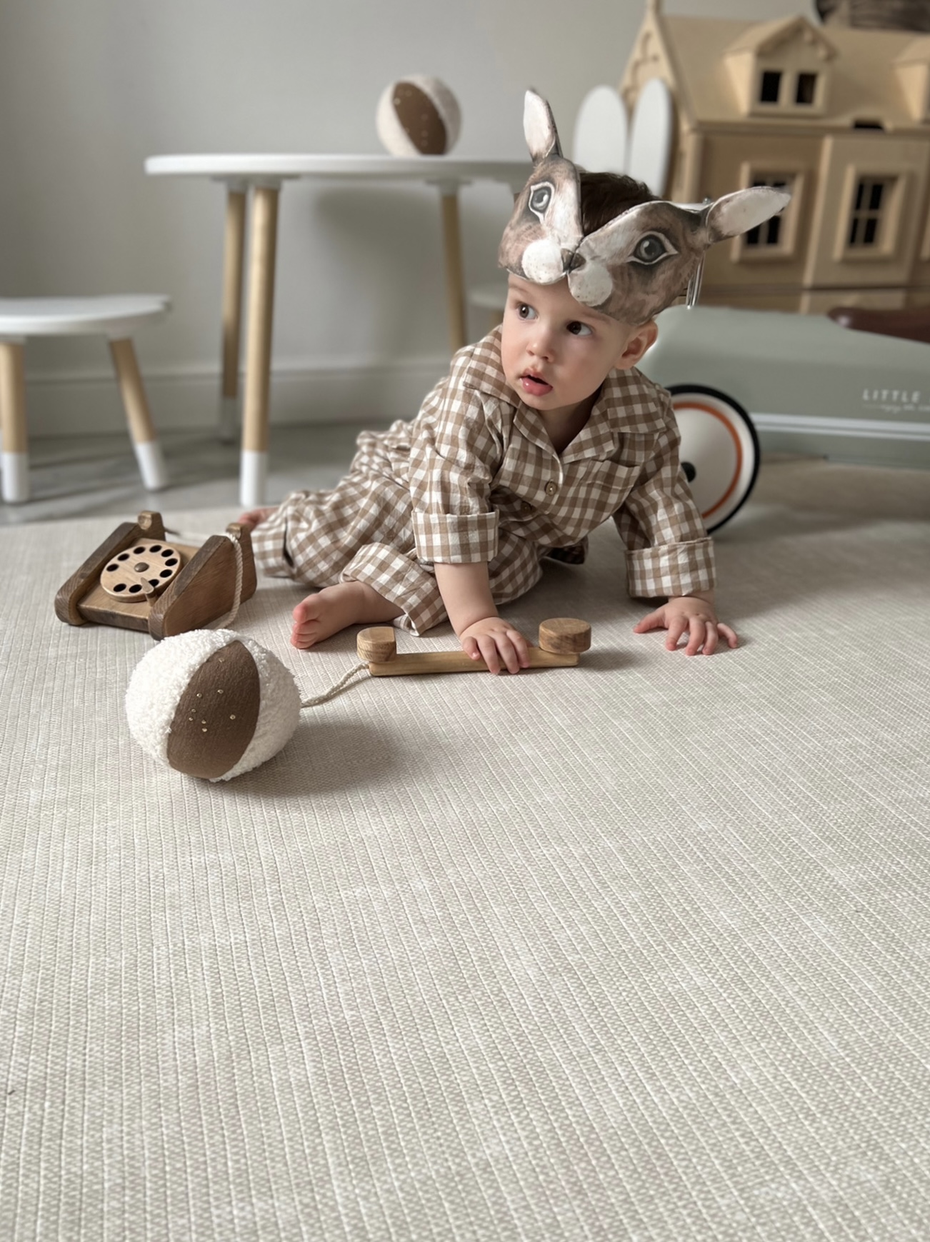 Ковёр придверный, прикроватный Parklon Машинки/серый 130 x 190 см - фото 9