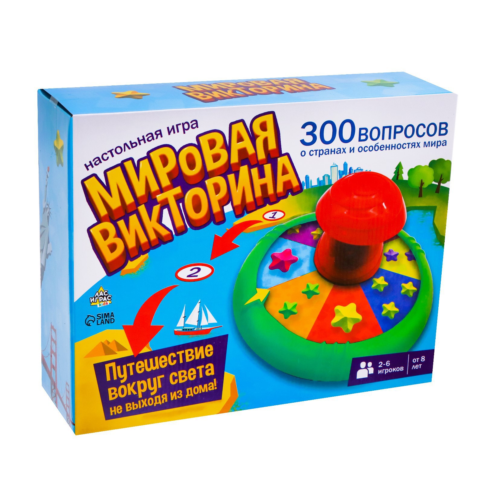 Настольная игра Лас Играс KIDS Викторина - фото 1