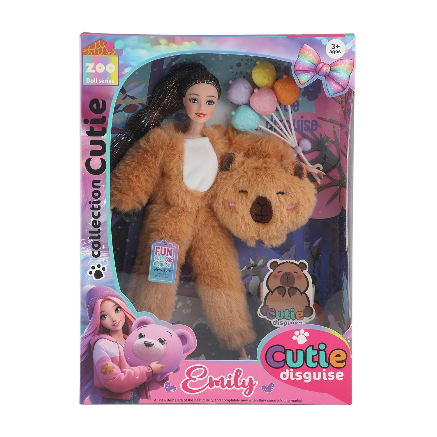 Кукла модельная . в карнавальном костюме в ассортименте - фото 2