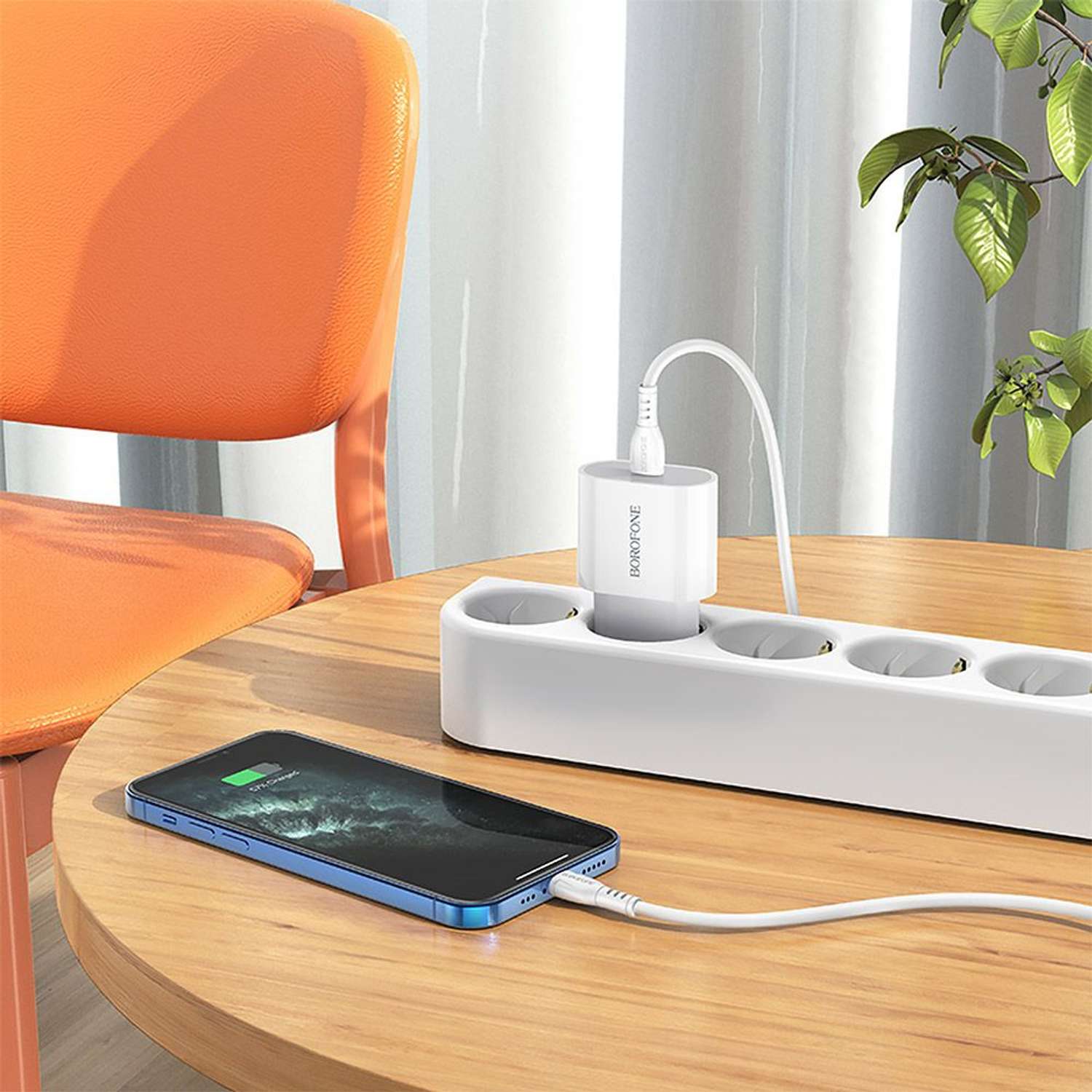 СЗУ Borofone USB-C PD20W 2.1A - фото 4
