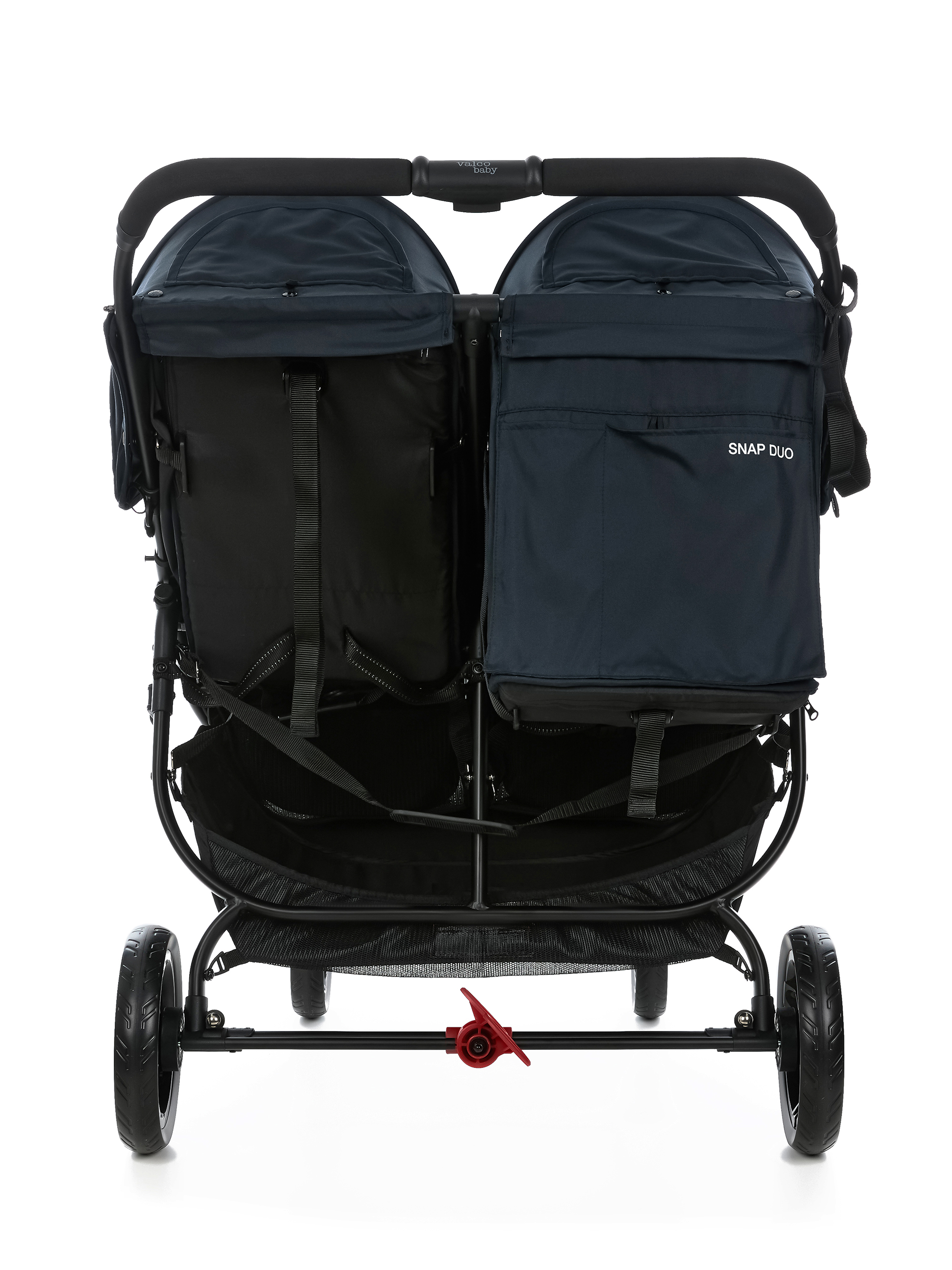 Коляска прогулочная для двойни Valco baby Snap Duo Flatt Matt синий - фото 15