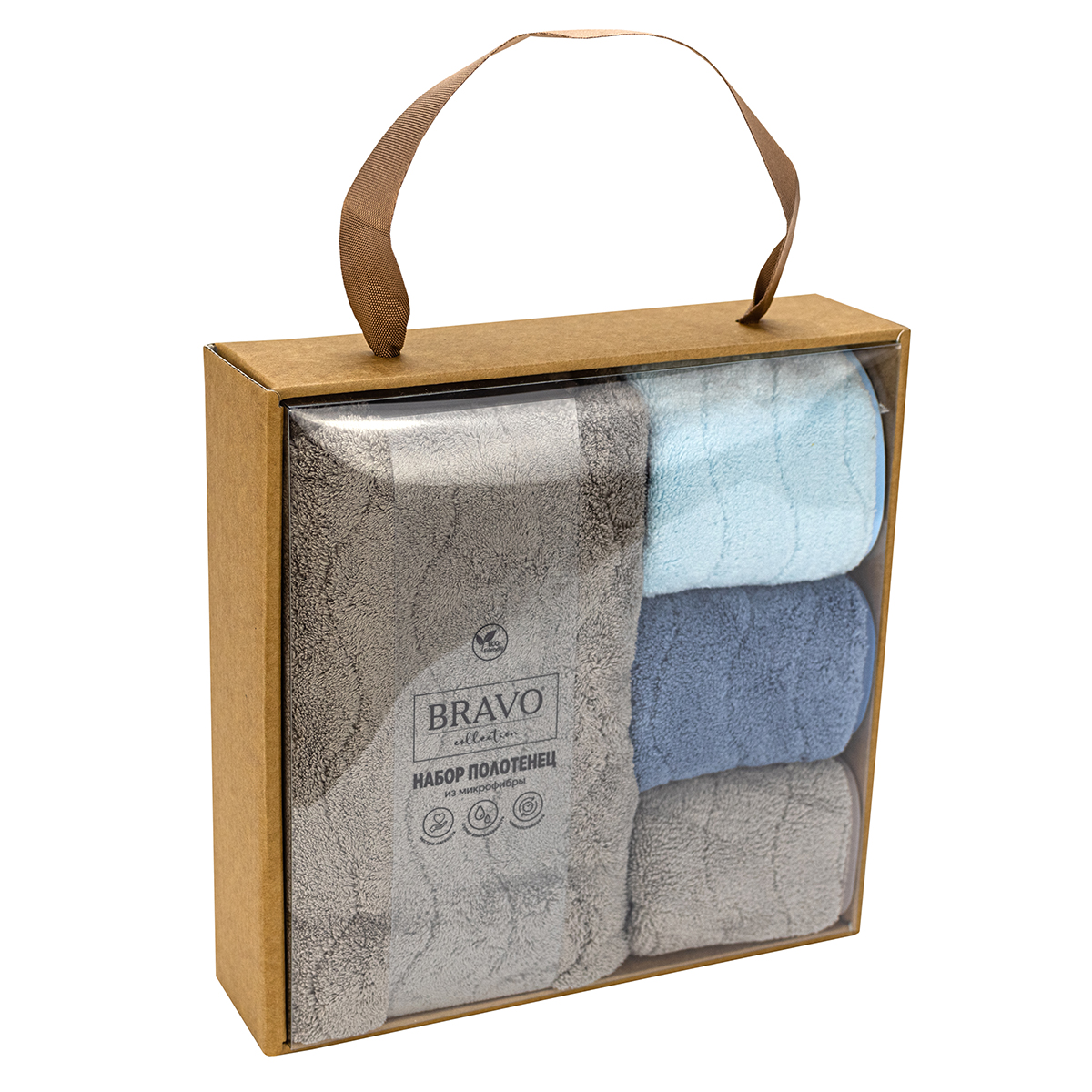 Полотенце BRAVO Спектр 80 x 50 см 4 шт. - фото 5