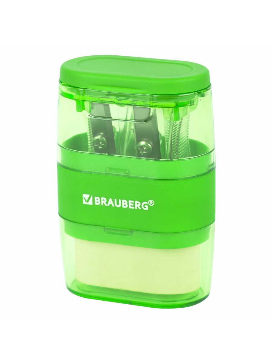 Точилка Brauberg 2 шт. - фото 10