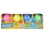 Пластилин МультиАРТ шариковый 4 цв.